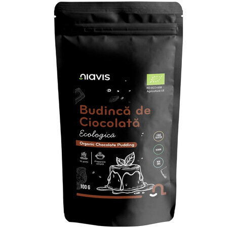 Glutenfreier Bio-Schokoladenpudding, 100 g, Niavis