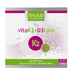 Fin VitaK2+D3Tabletten, 60 Tabletten, Finclub