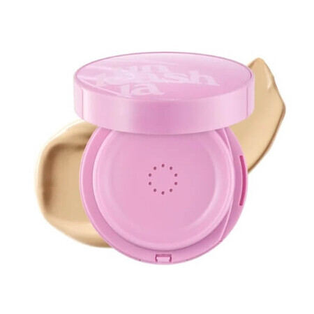 Cushion Foundation mit SPF 50+ PA++++ Farbton Nr. 23W With Care Don't Touch Glass Pink, 15 g, Unleashia