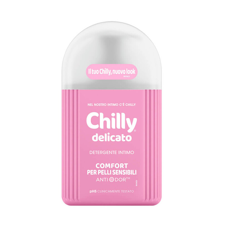 Gel de higiene íntima, Delicado, 200 ml, Chilly