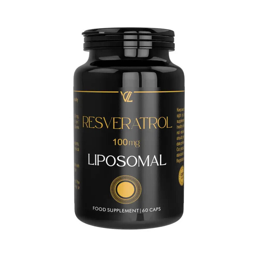 Resveratrolo liposomiale, 100 mg, 60 capsule vegetali, Vio Nutri Lab