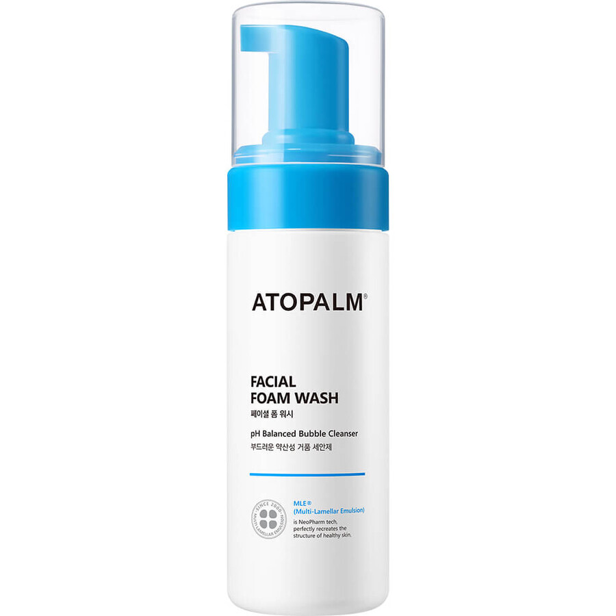 Reinigungsschaum für empfindliche Haut Facial Foam Wash, 150 ml, Atopalm