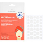 Puca Pure&Care Plasturi anti-acnee cu arbore de ceai, 36 buc