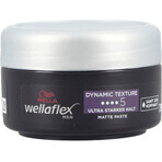 Wellaflex Pastă mată de coafat, 75 ml
