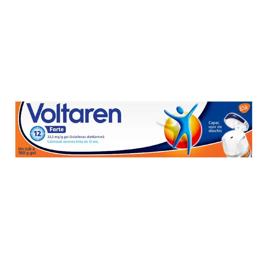 Voltaren Forte 23,2 mg/g Gel, 180g, Gsk