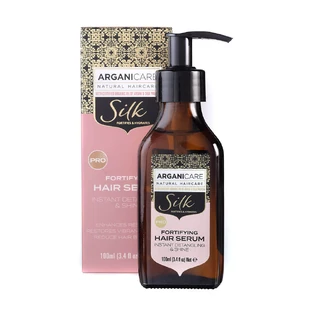 Ser fortifiant pentru descurcare instanta si stralucire, cu proteina de matase, Silk, Arganicare, 100 ml