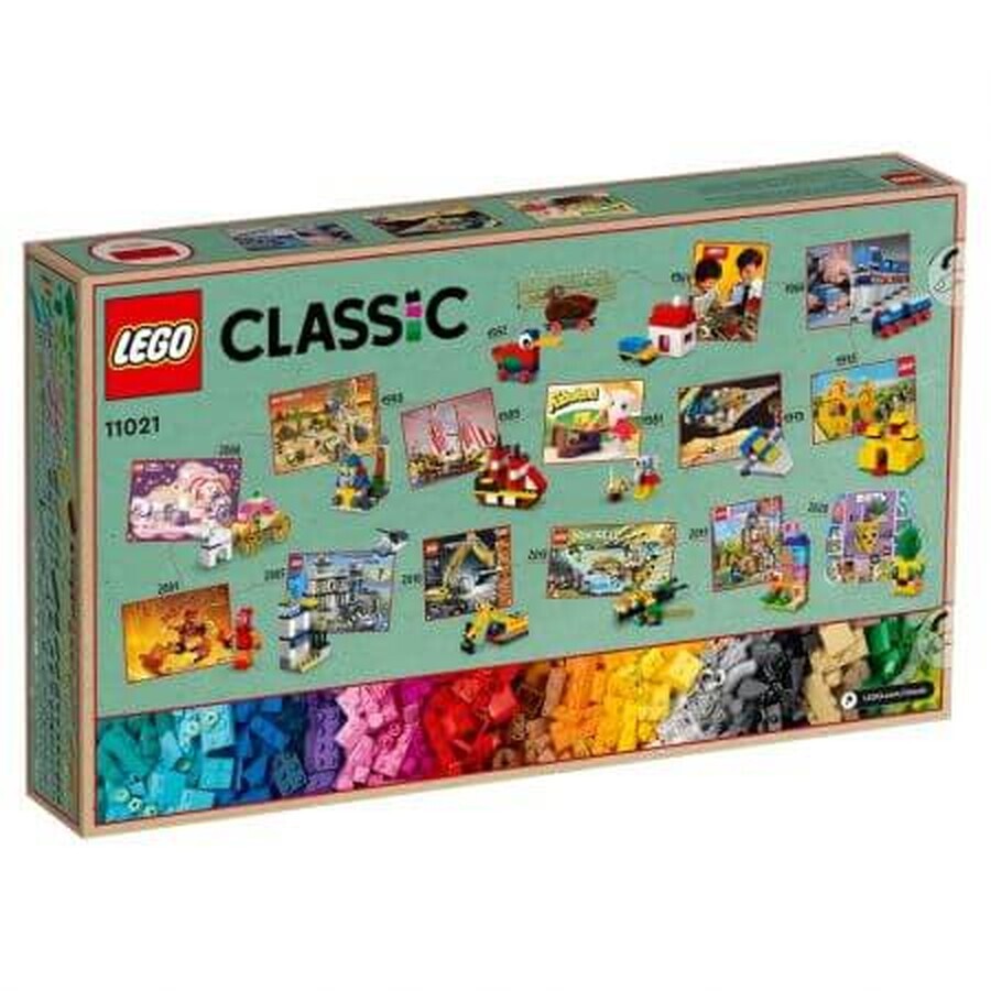 90 jaar Lego klassiek spelen, 5 jaar+, 11021, Lego