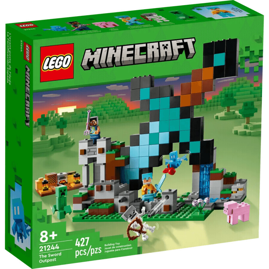 Lego Minecraft Schwert Außenposten, +8 Jahre, 21244, 427 Stück, Lego