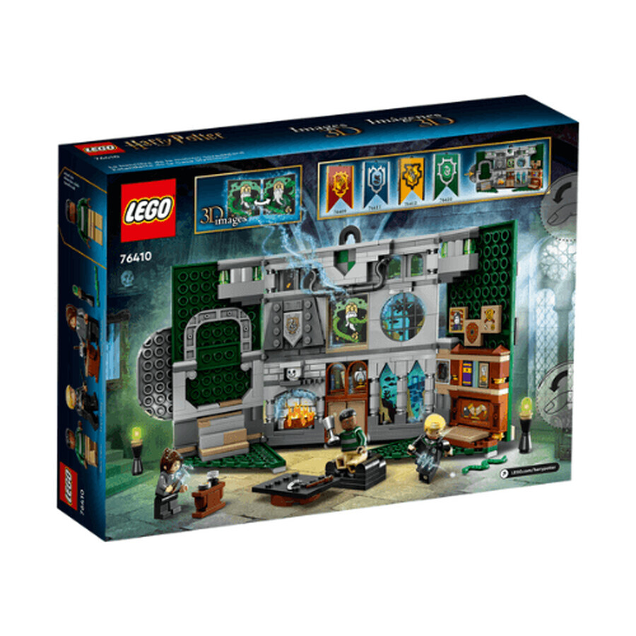 Bannerul Casei Slytherin Lego Harry Potter, 9 ani+, 76410, Lego