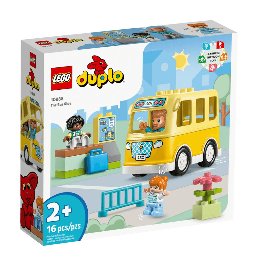Lego Duplo Bus Ride, ab 2 Jahren, 10988, Lego