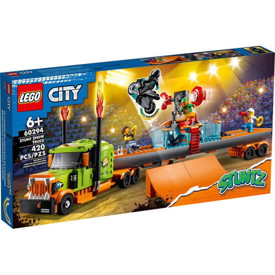 Lego City Stunt Truck, +6 Jahre, 60294, Lego