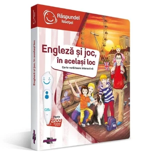 Livre interactif, anglais et jeu en un seul endroit, Raspundel Istetel