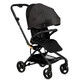 360&#176; Wende-Kinderwagen Adelle, Schwarz-Rot, Momi