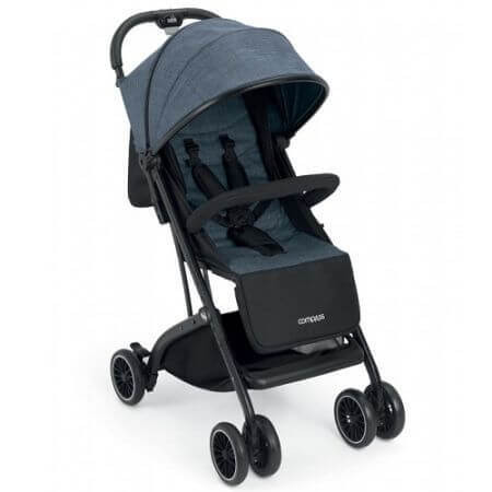 Poussette de sport pour enfants Compass Compact, Bleu, Cam