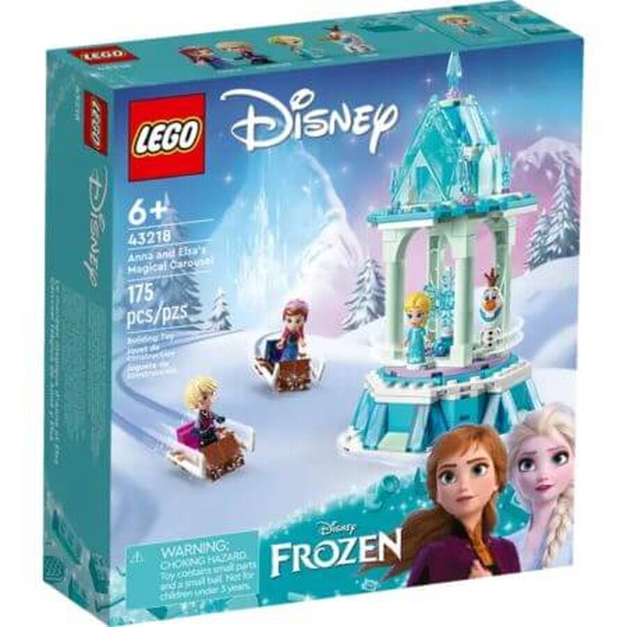 Anna und Elsas magisches Karussell Lego Disney Princess, +6 Jahre, 43218, Lego