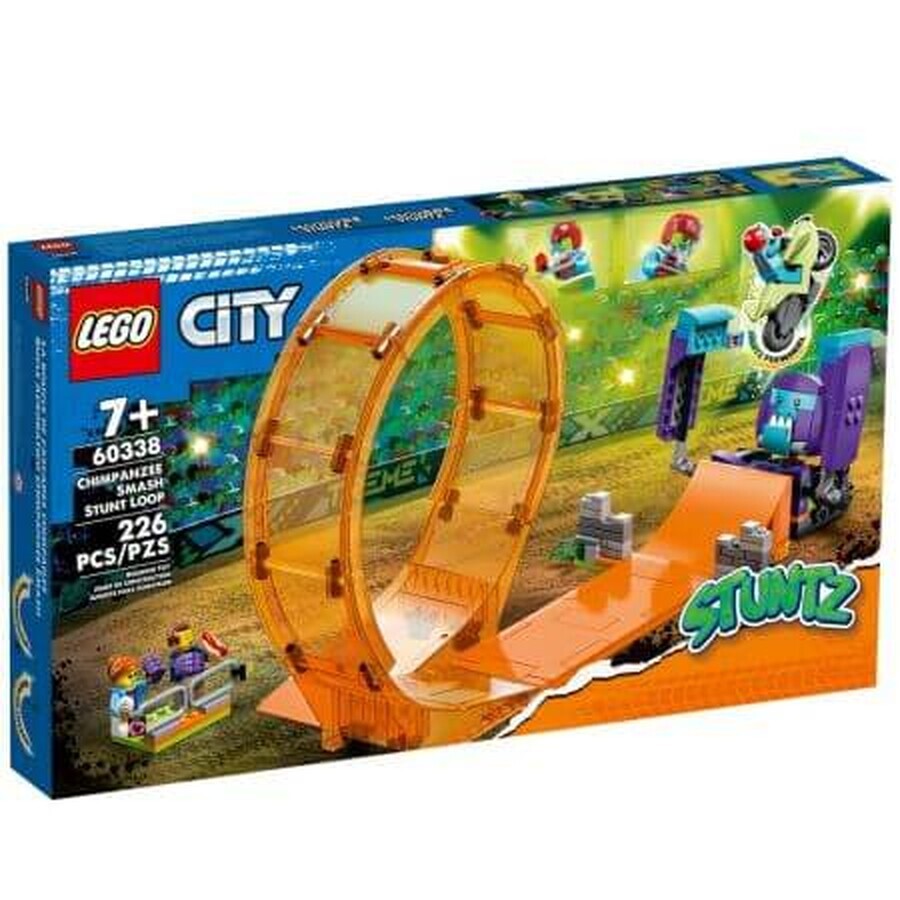 Lego City Stuntz Loop Stunt, +7 Jahre, 60338, Lego