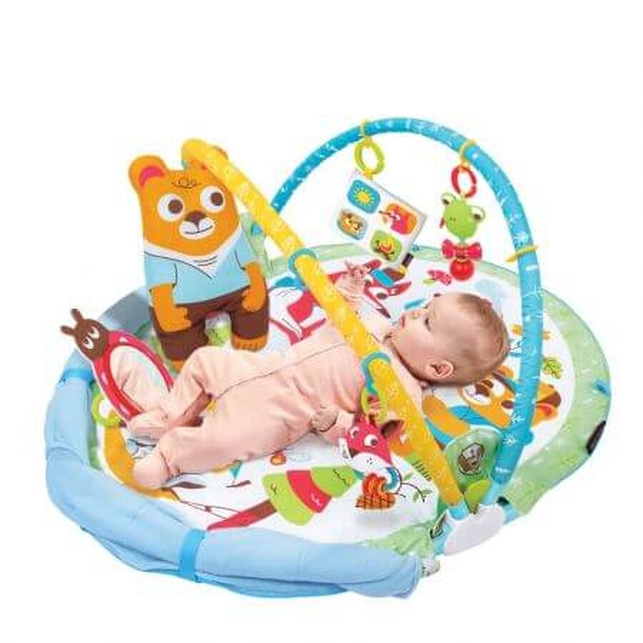 Spielcenter mit Spielzeug und integriertem Kinderbett, 0-12 Monate, Yookidoo