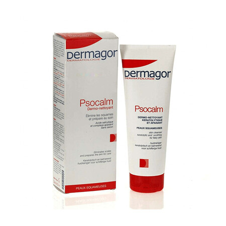 Gel keratolitic de spalare Dermagor Psocalm, 250ml, Coryne Bruynes Sam