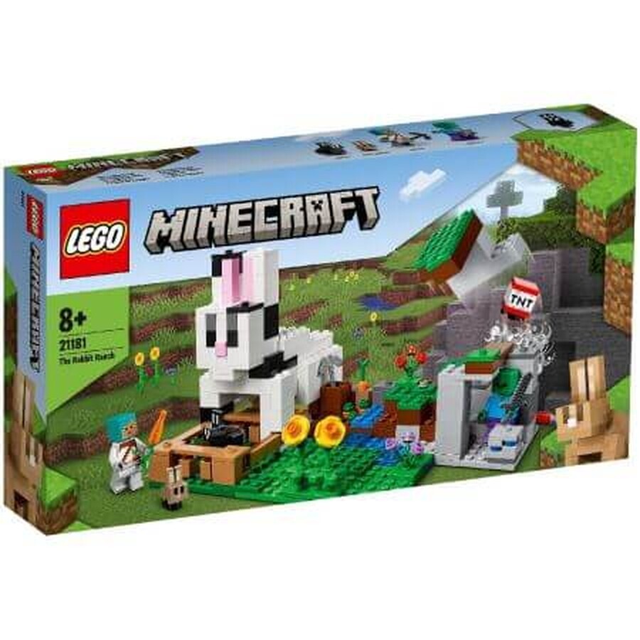Lego Minecraft Kaninchenfarm, +8 Jahre, 21181, Lego
