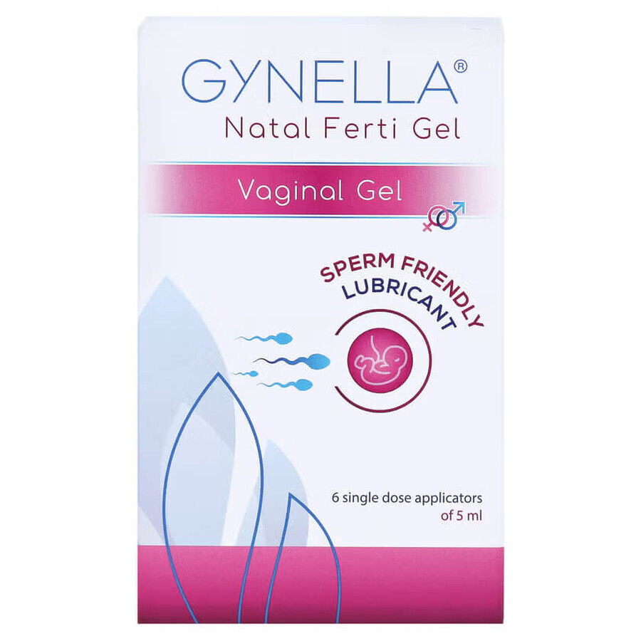 Gynella Natal Ferti Gleitgel, 6 x 5 ml, Heaton