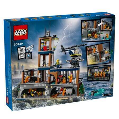 Gefängnisinsel, +7 Jahre, 60419, Lego City