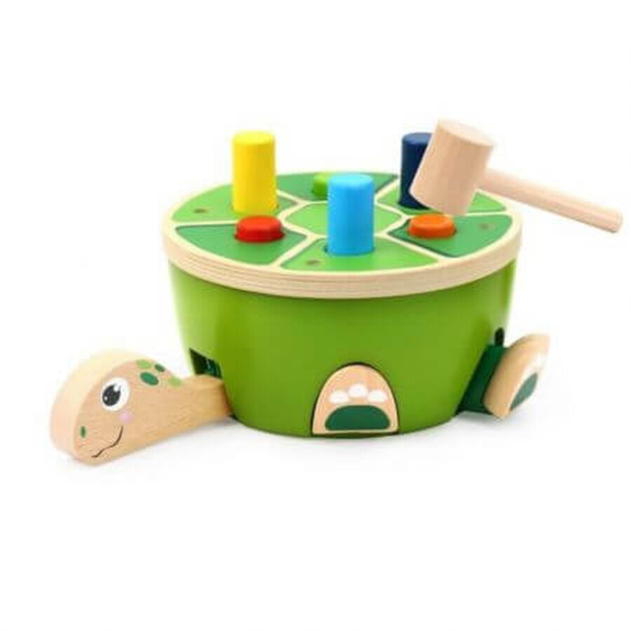 Playful Frog Percussion Toy, ab 2 Jahren, Topbright