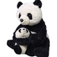 Pandabär und Welpe Plüschtier, 25 cm, Wild Republic