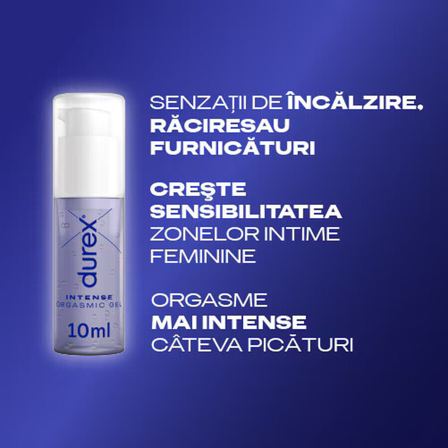 Durex Intense Orgasmic Gel Stimolante Femminile, 10ml