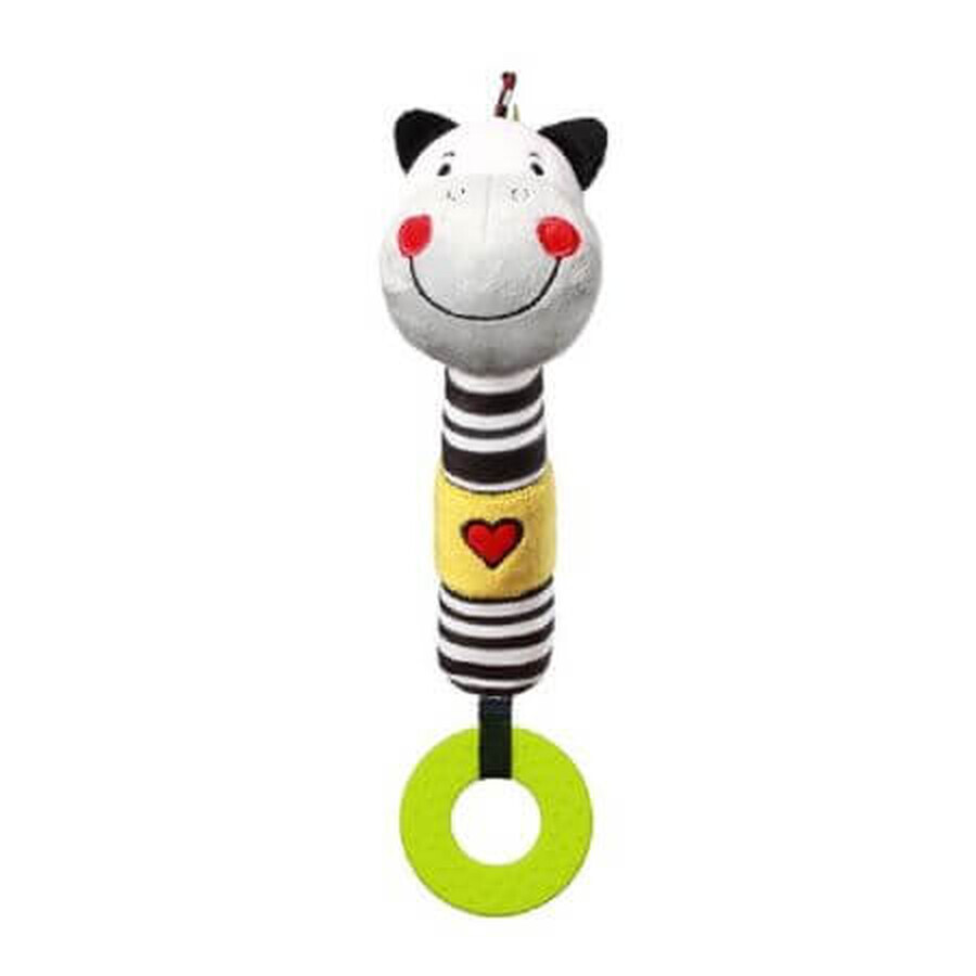 Plüsch-Quietsche-Spielzeug, Zebra Zack, Babyono