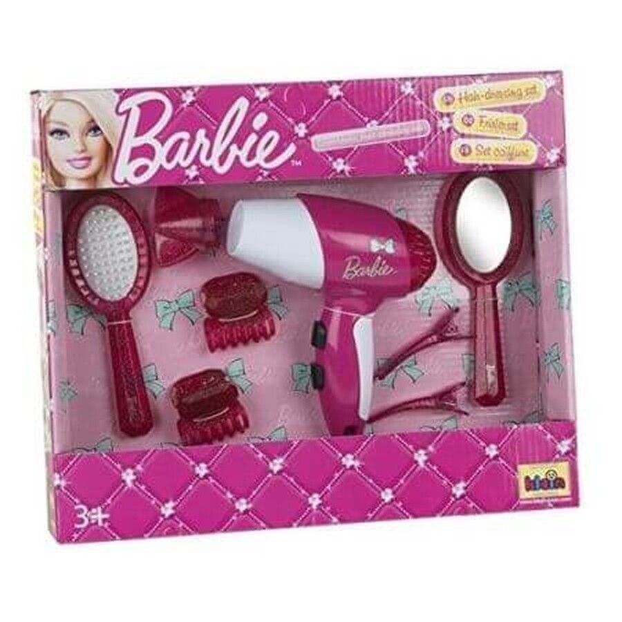 Spielzeug-Haarpflege-Set Barbie, Klein