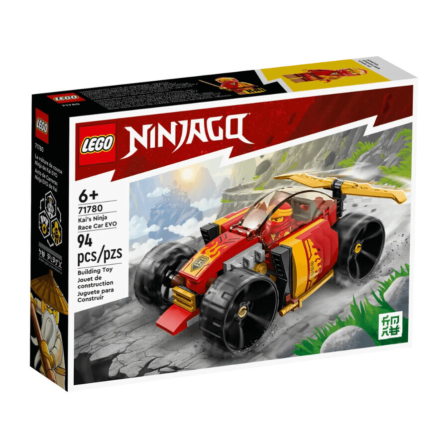 Kai's Evo Ninja Rennwagen, +6 Jahre, 71780, Lego Ninjago