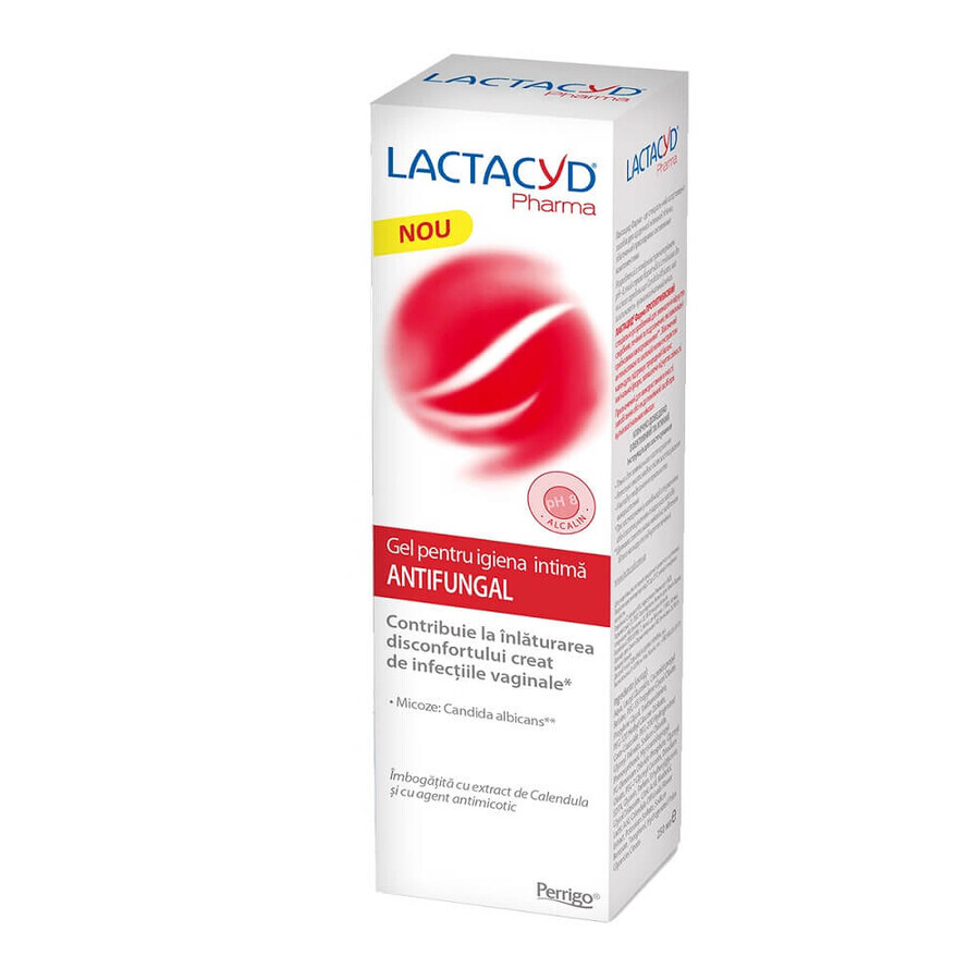 Gel pentru igienă intimă Antifungical Lactacyd, 250 ml, Perrigo