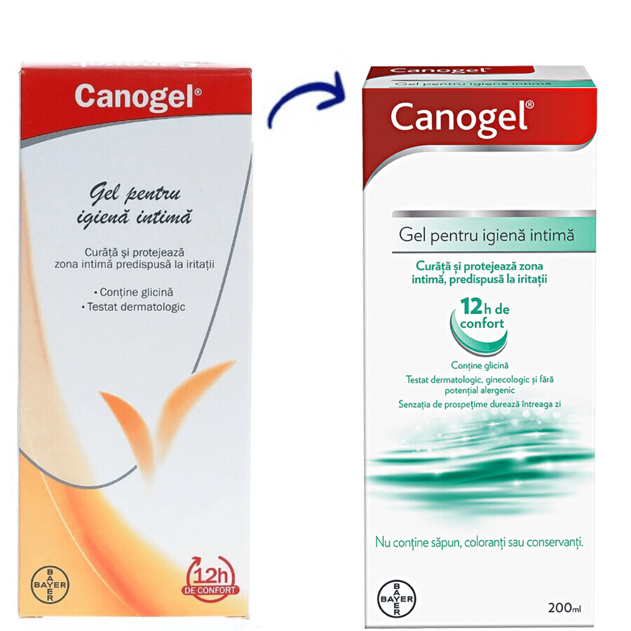 Canogel intimate hygiene gel, 200 ml, Bayer