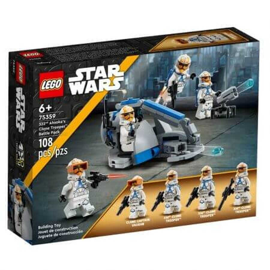 Ahsoka's Clone Trooper Battle Pack von Unternehmen 332 Lego Star Wars, ab 6 Jahren, 75359, Lego