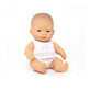 Babypuppe asiatischer Junge, 21 Cm, +10 Monate, Miniland