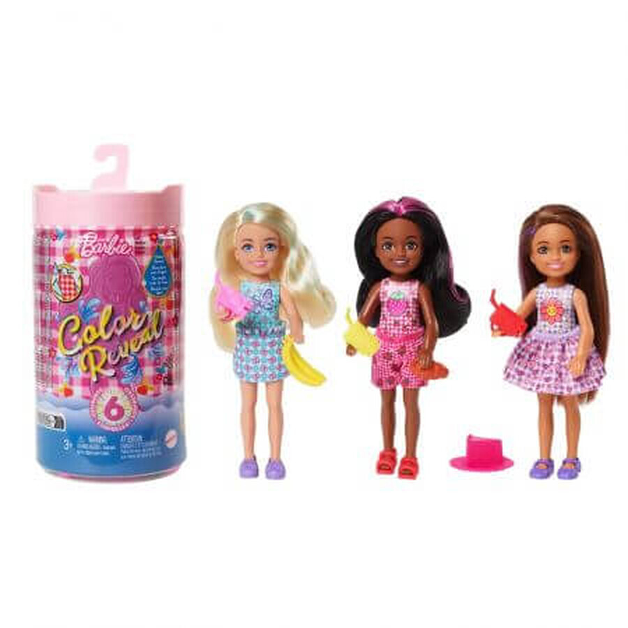 Chelsea Color Reveal Puppe, +3 Jahre, 1 Stück, Barbie