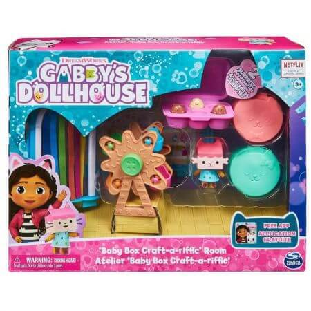 Gabby`s Cat Craft-a-Riffic Puppe, +3 Jahre, Gabby`s Dollhouse