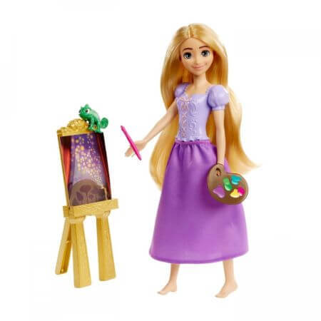 Bemalte Rapunzel Puppe, +3 Jahre, Disney Prinzessin