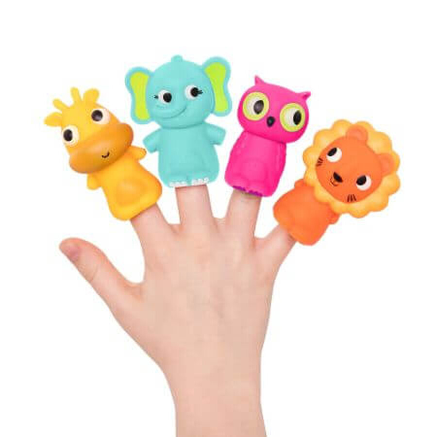 Fingerpuppen Zootiere Land von B, +10 Monate