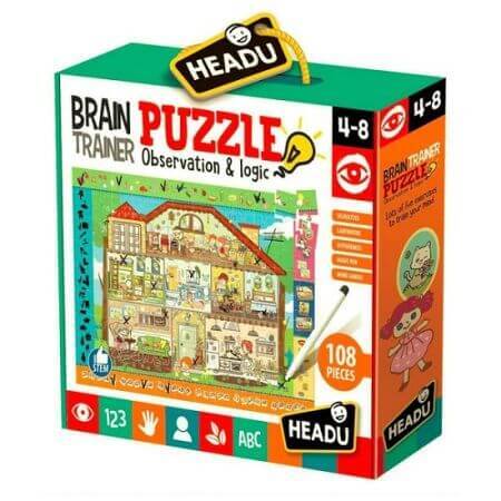 Mind Training Puzzle, 108 Teile, Headu