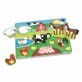 Holzpuzzle Tierfarm, +2 Jahre, Melissa&amp; Doug