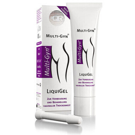 Gel zur Vorbeugung und Behandlung von Scheidentrockenheit, Multi-Gyn Liquigel, 30 ml, Bioclin