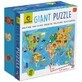 Riesenpuzzle Animal World, +3 Jahre, Ludattica