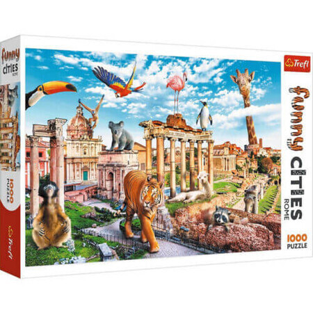 Wildes Rom Puzzle, 1000 Teile, Trefl