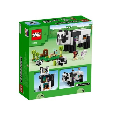Pandabär-Hütte, +8 Jahre, 21245, Lego Minecraft