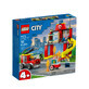 Lego City Feuerwehrauto und Anh&#228;nger, ab 4 Jahren, 60375, Lego