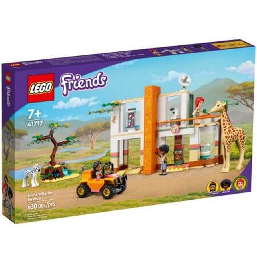 Rette wilde Tiere mit Mia Lego Friends, +7 Jahre, 41717, Lego