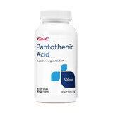 Pantothensäure 500 mg (100413), 100 Kapseln, GNC