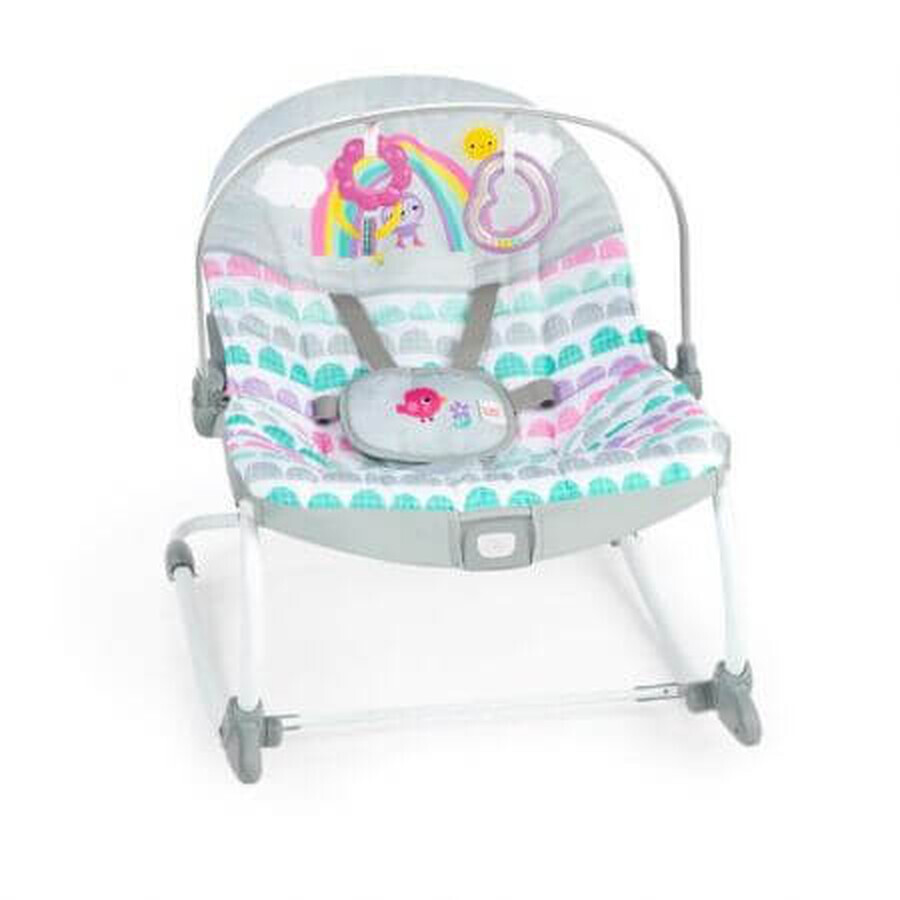 Rosy Rainbow 2in1 Wippe, 0-30 Monate, Bright Starts