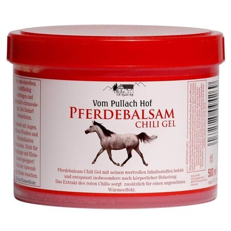 Vom Pullach Hof Pferdebalsam Chili Gel, 500 ml